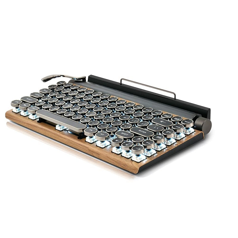 Retro Bluetooth Typewriter Keyboard