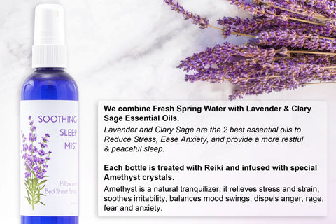 Lavender Pillow Spray for Sleep