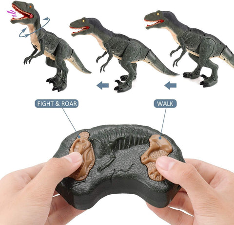 Remote Control R/C Walking Dinosaur Toy